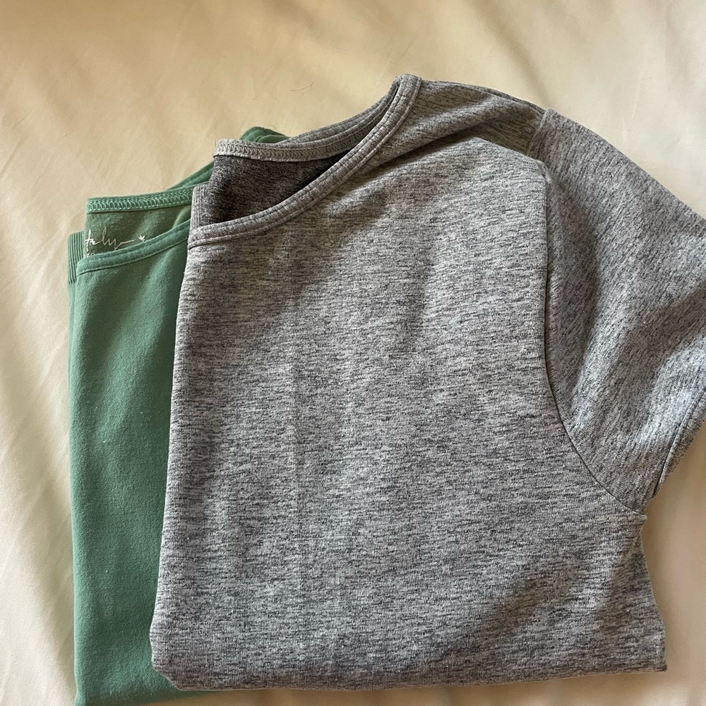 Free People Cap Sleeve Seamless Cami Bundle (2 shirts!)